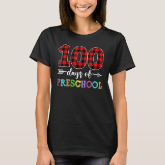 Happy 100th day of School 100 days of Preschool T T-Shirt