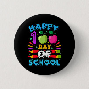 Happy 100th Day Of School 100 Days Of School Teach Button