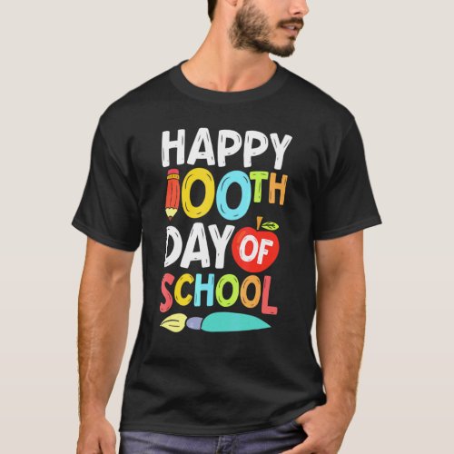 Happy 100th Day of School for Teacher or Child 1 T_Shirt