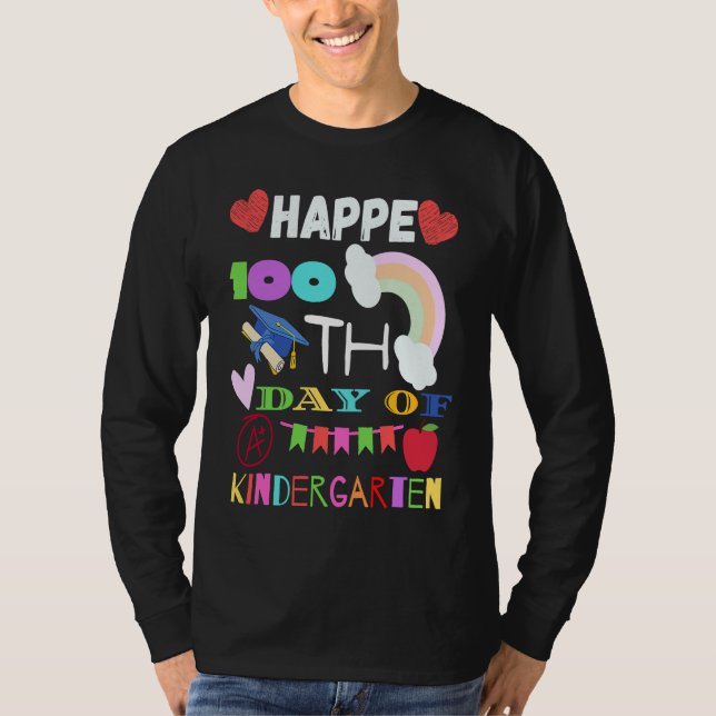 Happy 100th Day of School  for Teacher or Child T-Shirt (Front)