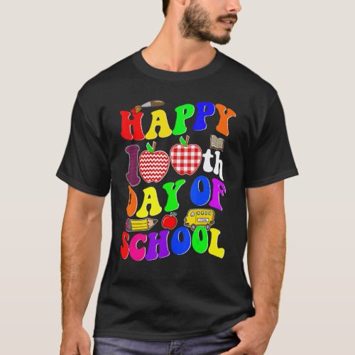 Happy 100th Day of School for Teacher or Child T-Shirt