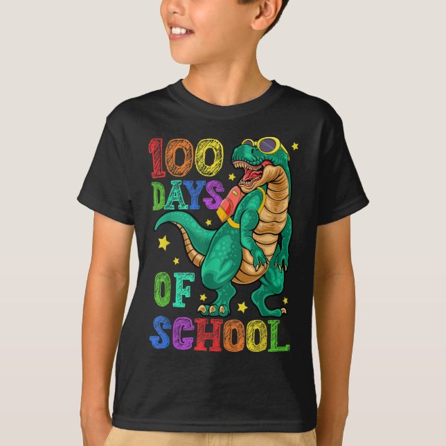 Happy 100th Day of School T-Shirt (Front)