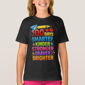 Happy 100th Day of School Teacher student 100 Days T-Shirt