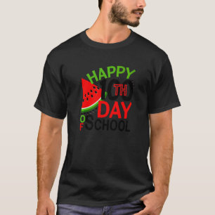 Happy 100th Day Of School Watermelon Teachers Stud T-Shirt
