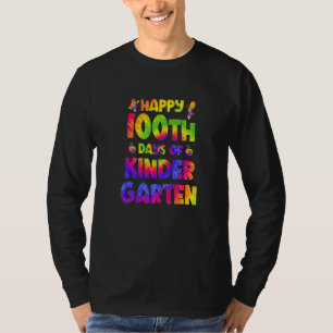 Happy 100th Day Of Smarter Kindergarten 100 Days T T-Shirt
