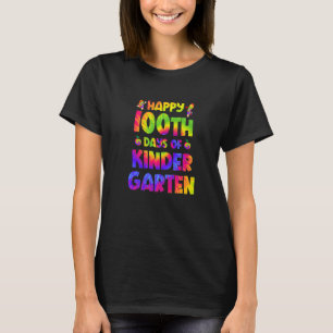 Happy 100th Day Of Smarter Kindergarten 100 Days T T-Shirt