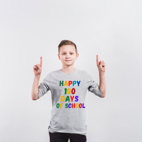 Happy 100th Days Of School  T_Shirt
