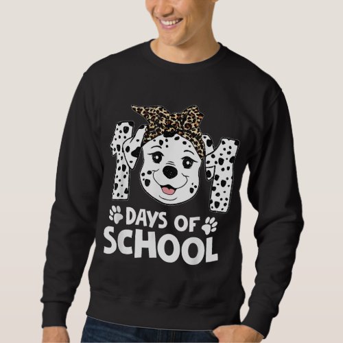 Happy 101 Days Of School Funny Student Teacher Kid Sweatshirt