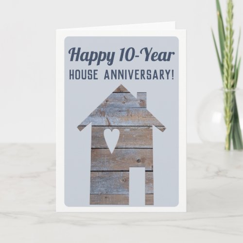 Happy 10_Year Houseaversary Card