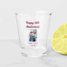 Happy 10th anniversary photo wedding couple name d