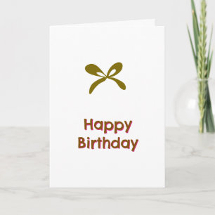 happy 10th birthday pink bluesimple minimal name card