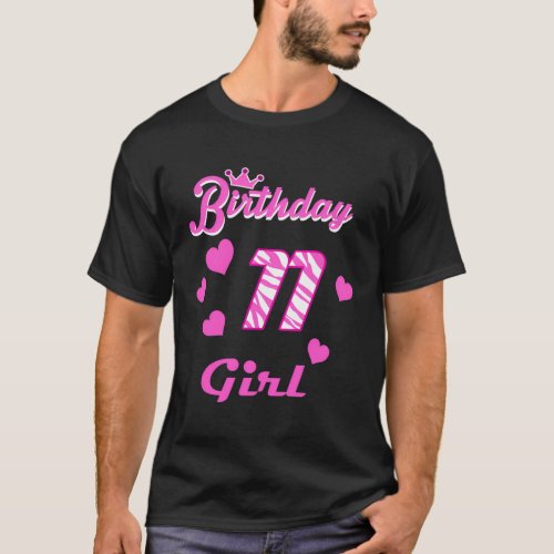 Happy 11Th Party 11 Bday T_Shirt