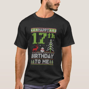 Happy 12th Birthday To Me 17 Years Old Ugly Christ T-Shirt