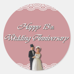 wedding anniversary stickers