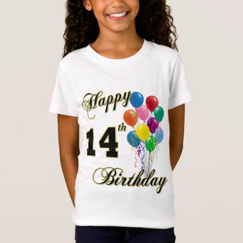 Happy 14th Birthday T_Shirt