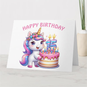 Happy 15th Birthday Card 