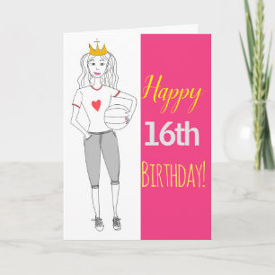 Happy 16th Birthday Card