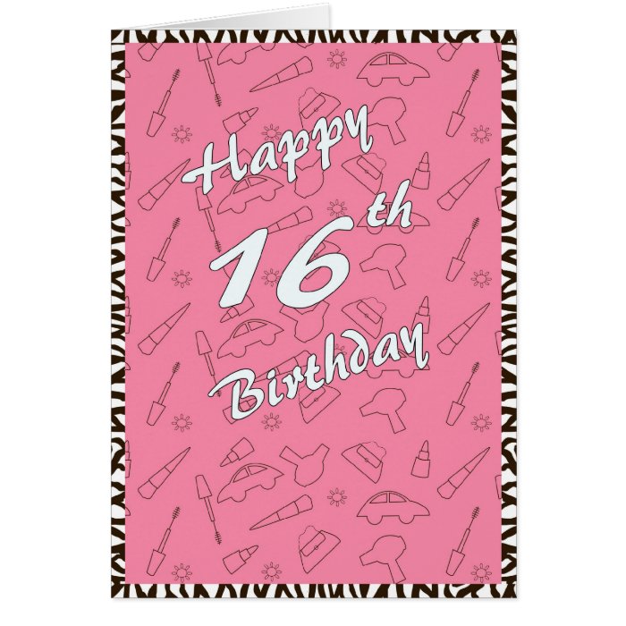 Happy 16th Birthday Cards