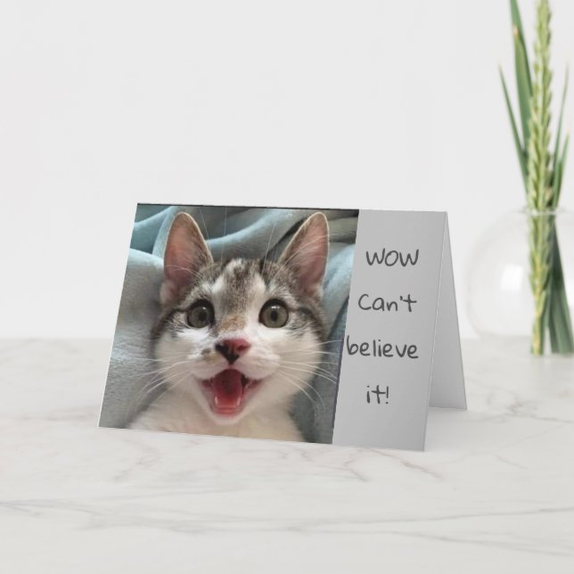 HAPPY **16th** BIRTHDAY  "WOW" Card (Front)