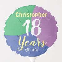 Happy 18th Birthday Balloon