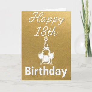 Happy 18th Birthday Card