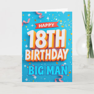 Happy 18th Birthday Card