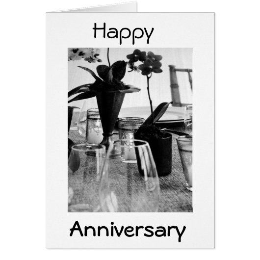 HAPPY "1st ANNIVERSARY" Cards (Front)