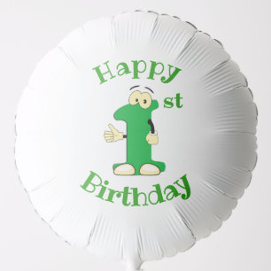 Happy 1st Birthday Balloon