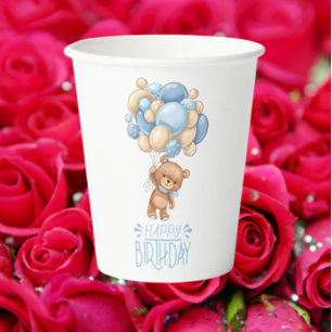 Happy 1st Birthday, Little One! Paper Cups