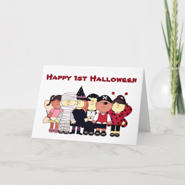 *****HAPPY 1st HALLOWEEN*****  BOO TO YOU!!!!!! Card (Front)