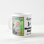 Happy 1st Mother's Day 2 Photo Collage Coffee Mug Happy 1st Mother's Day 2 Photo Collage Coffee Mug