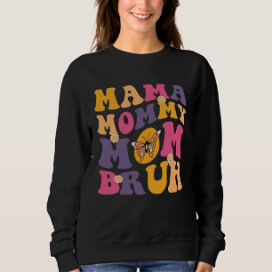 Happy 1st Mothers Day Baby Boy Mommy Loves Me Outf Sweatshirt
