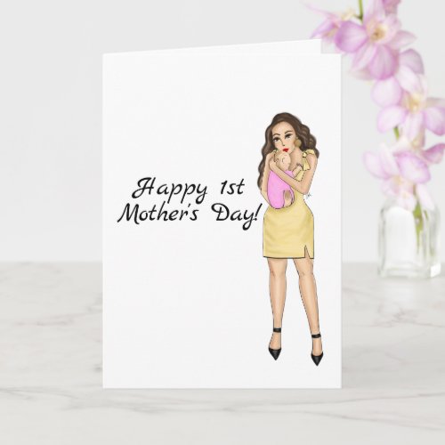 Happy 1st Mothers Day  Card