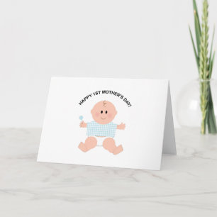 Happy 1st Mother's Day card