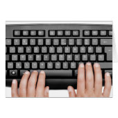 Happy 2014 keyboard messageHappy 2014 peace and lo (Front Horizontal)