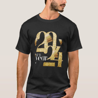 Happy 2024 New Years Eve Py Supplies 2024 Happy Ne T-Shirt
