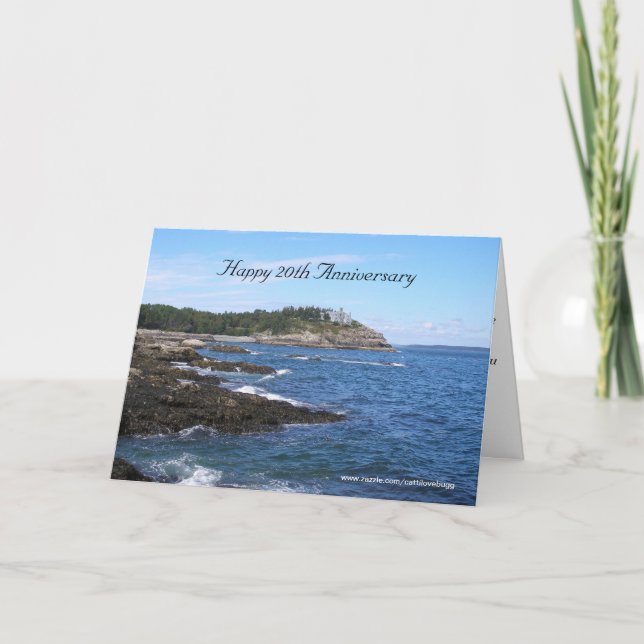 Happy 20th Anniversary Card (Front)