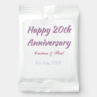 Happy 20th anniversary PURPLE MARON WEDDING NAME  Margarita Drink Mix