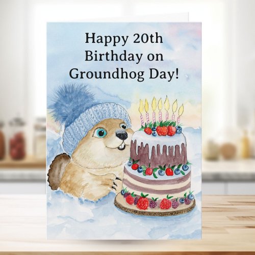  Happy 20th Groundhog Day Birthday 