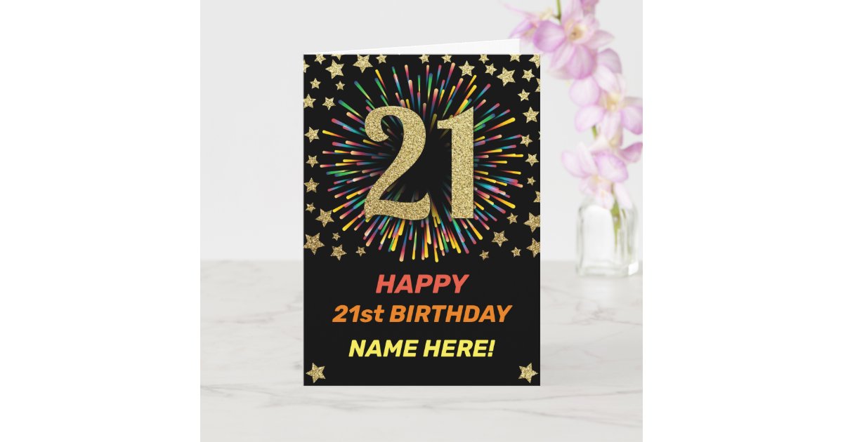 21st birthday cards