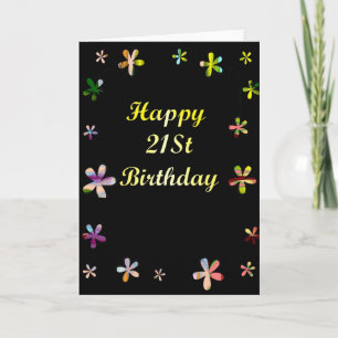 Happy 21St Birthday Card