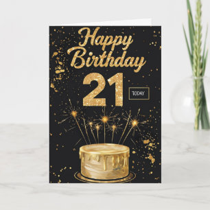 Happy 21st Birthday Card