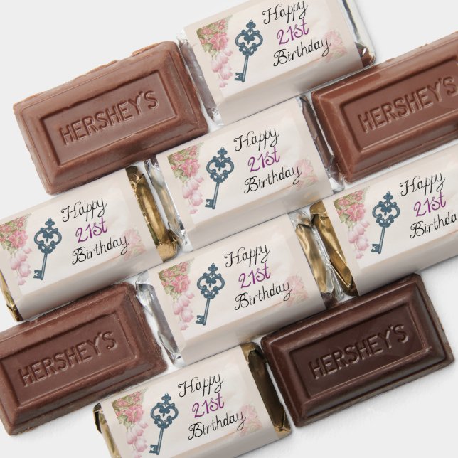 Happy 21st Birthday Hershey®’s Miniatures™ Hershey's Miniatures (Assorted)