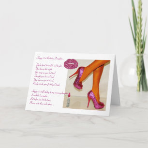 Happy 21st Birthday to the daughter Card