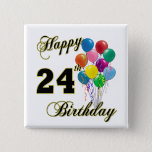 happy 24th birthday wishes card
