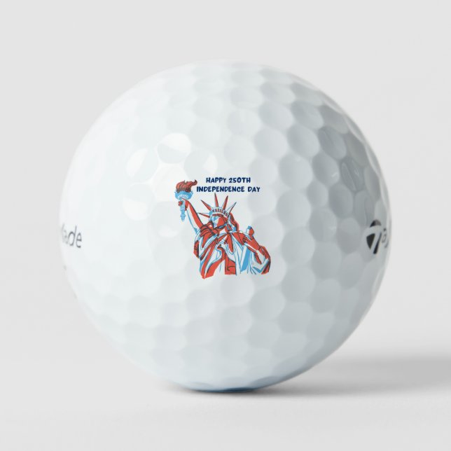 Happy 250th Independence Day 1776-2026 Golf Balls (Front)