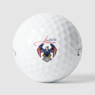 Happy 250th Independence Day America 1776-2026 Golf Balls