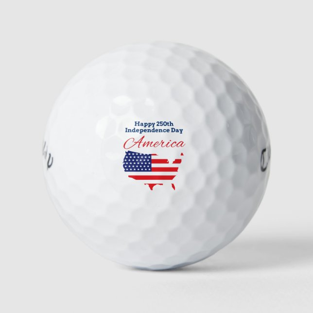 Happy 250th Independence Day America 1776 -2026! Golf Balls (Front)