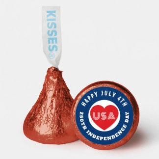 Happy 250th Independence Day July 4th Love USA Hershey®'s Kisses®
