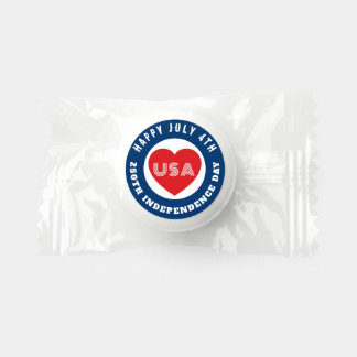 Happy 250th Independence Day July 4th Love USA Life Saver® Mints